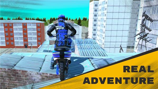 越野摩托车埋头冲刺Motocross截图0