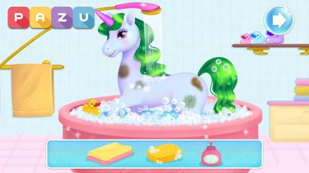 我的独角兽为孩子们装扮游戏安卓版（My Unicorn） 截图1
