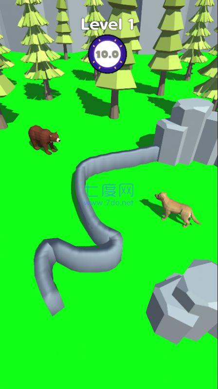 画墙保护狗狗3D游戏