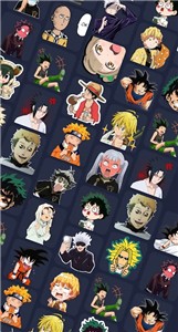 Top Anime Stickers截图2