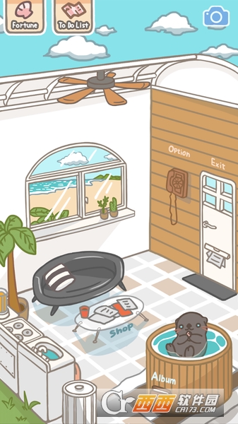 海獭浴场呼唤可爱的朋友们Rakko Ukabe v1.0.0安卓版