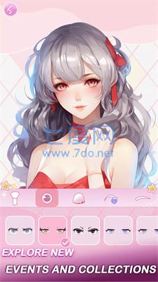 动漫少女Anime DressUpGamesMoeGirls截图0