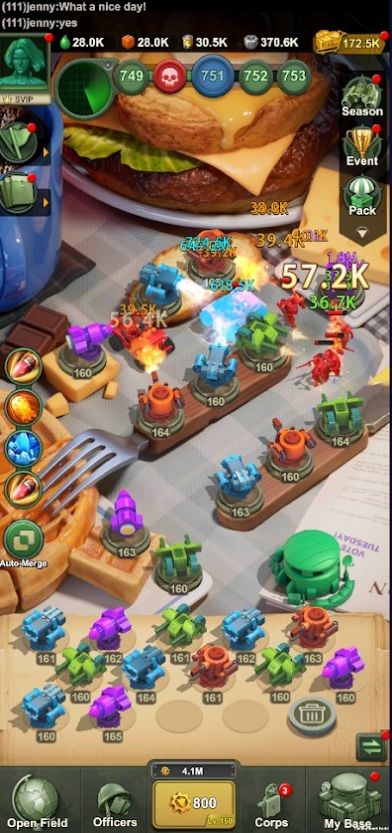 玩具军人防御合并游戏安卓版（Toy Army Men Defense）图片1