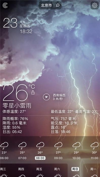 朗月天气截图1