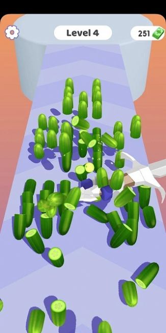 长剑切片跑游戏安卓版下载（Slice Them All） 截图0