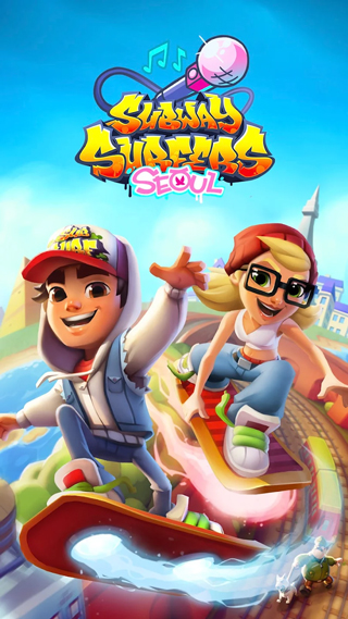地铁跑酷国际服无限金币无限钥匙版(Subway Surf)截图0