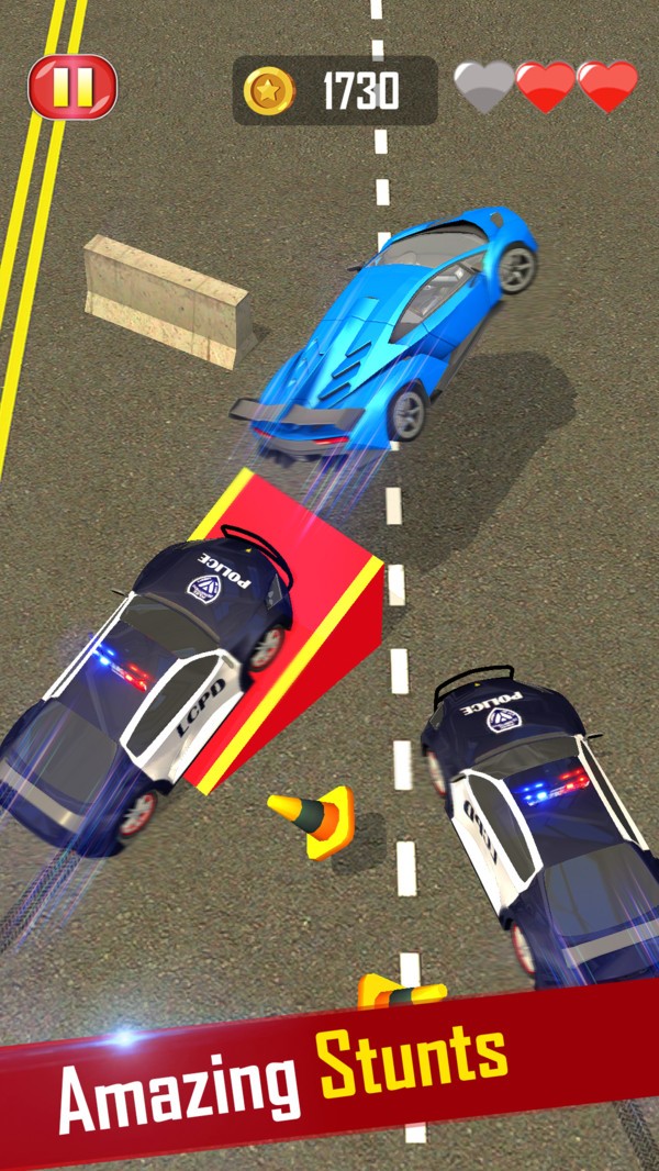 警车追逐大师3D截图0