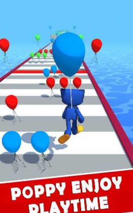 波比气球游戏安卓官方版（Poppy Balloon Run） 截图0