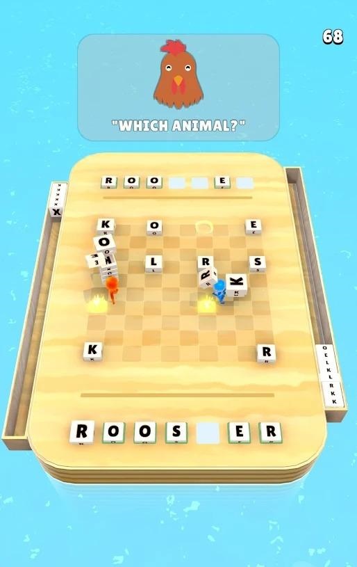 单词收集战游戏安卓版（Quiz Racing 3D） 截图0