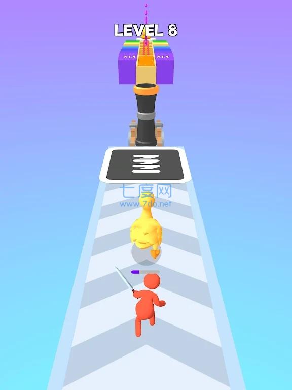 鸭子赛跑3D游戏