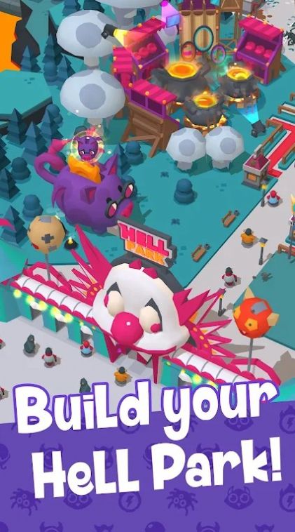 地狱合成游戏安卓版（Hell Merge） 截图1