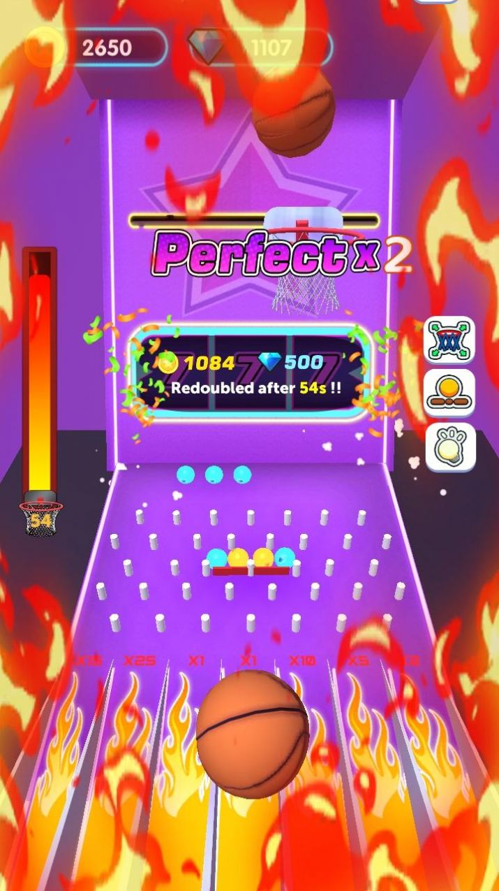 投篮框3D游戏安卓版（Toss Hoop 3D） 截图2