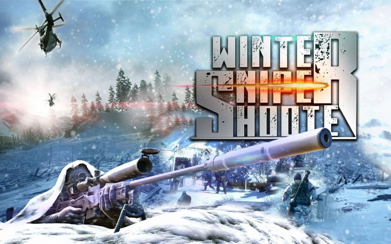 使命战争战区游戏官方安卓版（Winter MountAIn Sniper） 截图1