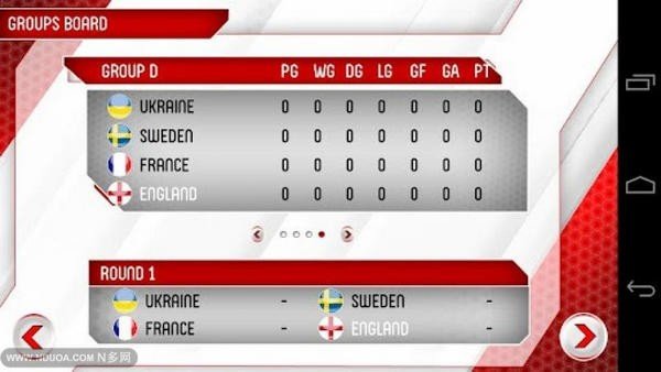 欧洲杯2012安卓游戏 版本：完整免费版