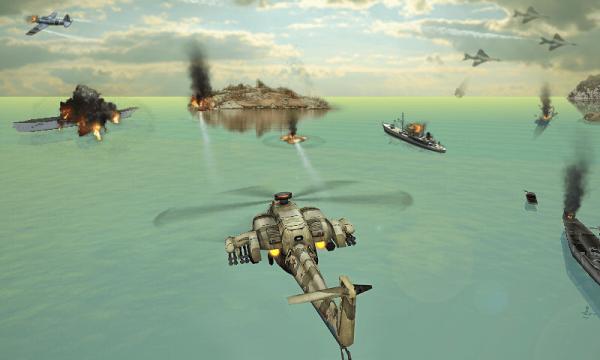 直升机空袭战3D游戏安卓手机版 截图1