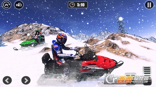 四轮雪地摩托车