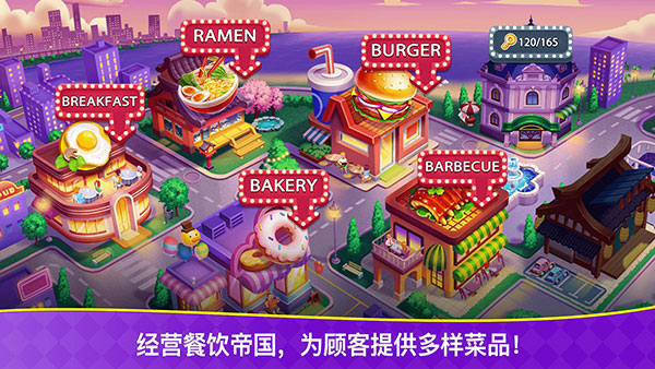 烹饪狂潮官方最新版2023(Cooking Frenzy) v1.0.87