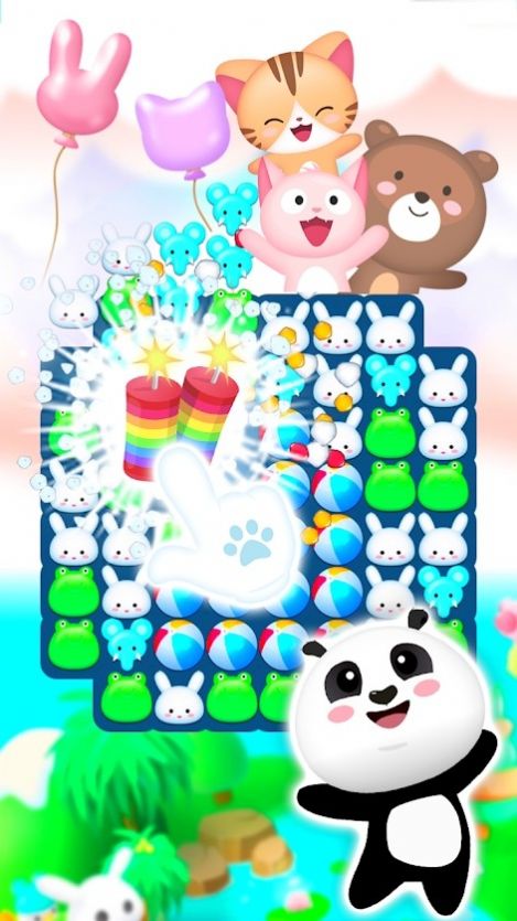 动物岛卡通动物园游戏官方版（Animal Island: Toon Zoo Blast Block Puzzle）图片1