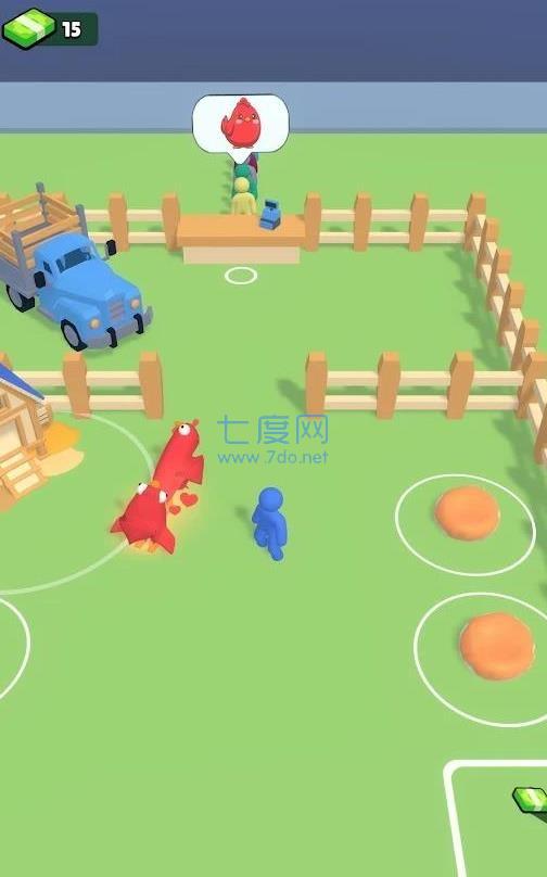 放置养鸡场