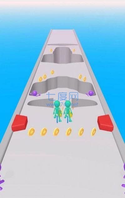 地面挖掘机跑酷截图1