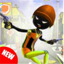 黑帮火柴人绳索英雄