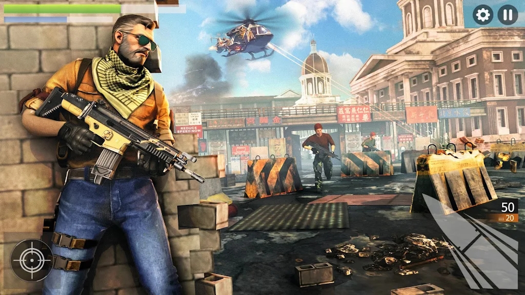 和平吃鸡精英3D游戏官方版（FPS Commando 3D） 截图1