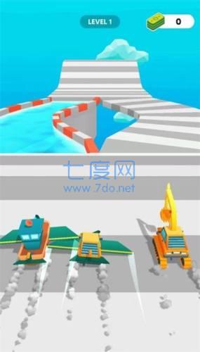 车辆合并游戏截图2