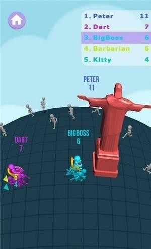 3D地球人群冲突  v0.0.1