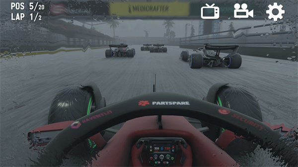 F1方程式赛车游戏中文手机版截图1