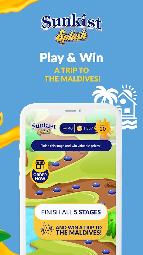 阳光飞溅游戏官方版（Sunkist Splash） 截图2