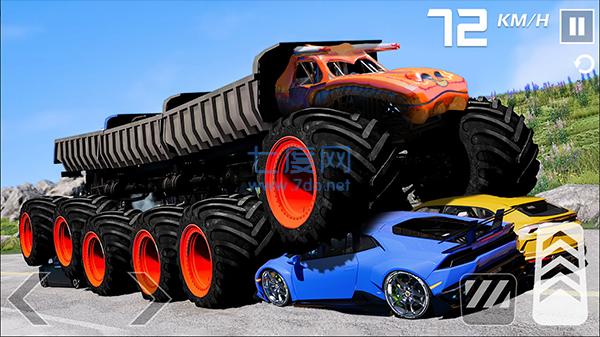 怪物卡车驾驶MonsterTruckSmart CarGame截图2