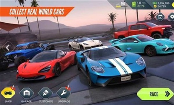 叛逆赛车内置菜单  v3.60.18187