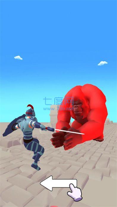 滑动骑士游戏截图0