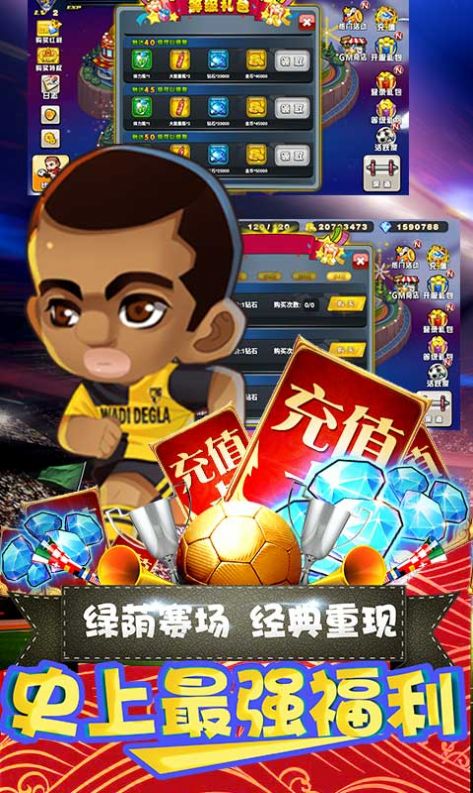 模拟足球战游戏官方最新版 截图1