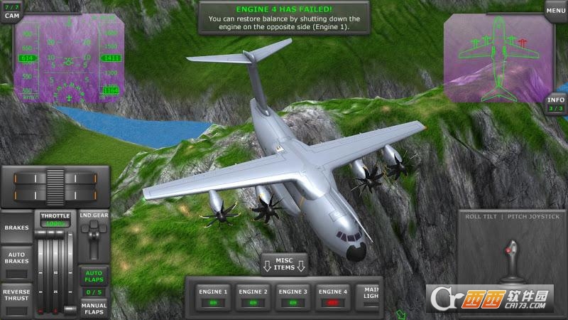 涡轮螺旋桨飞行模拟器Turboprop Flight Simulator v1.21 安卓版