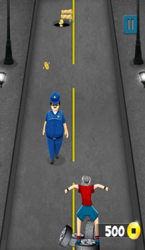 老奶奶滑旱冰 Crazy Grandma Rollerskate Run v3.1.5