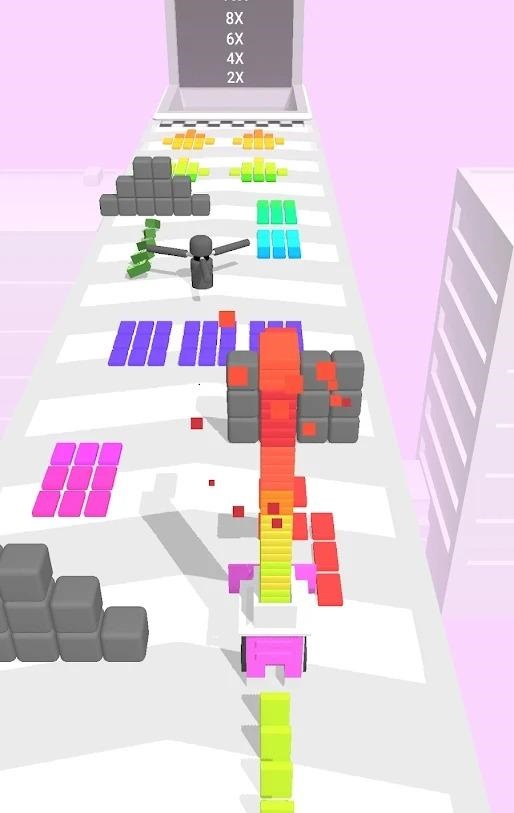多米诺堆叠跑游戏官方安卓版（Domino Run） 截图0