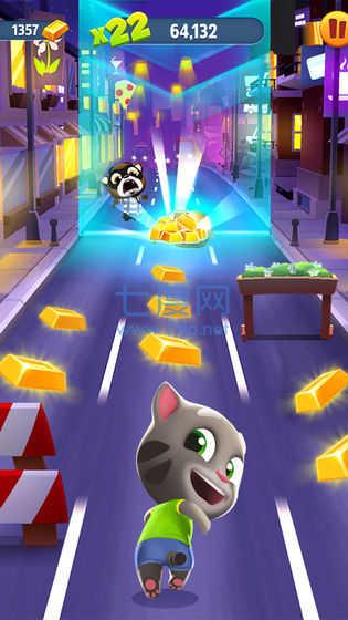 汤姆猫跑酷全角色解锁破解版截图1