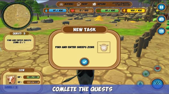 奶牛模拟器3D全无限最新版下载手机版  v3.2.3