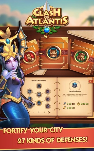 Clash of Atlantis(亚特兰蒂斯战争 beta版) v1.0.0.2 安卓版