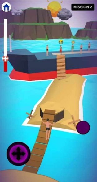 海浪逃生截图1