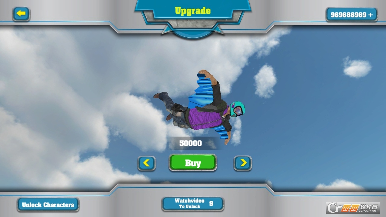 WingSuit Simulator 3D(翼套飞行模式)截图2