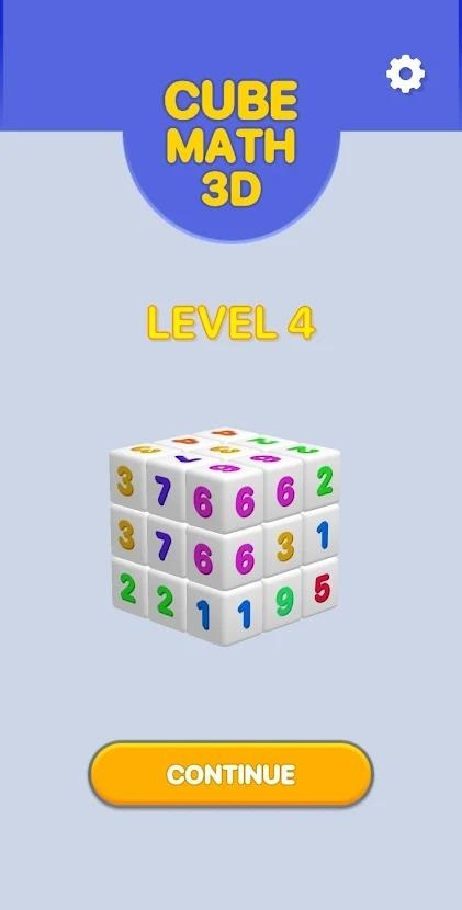 数学3D魔方游戏官方安卓版（Cube Math 3D）图片1