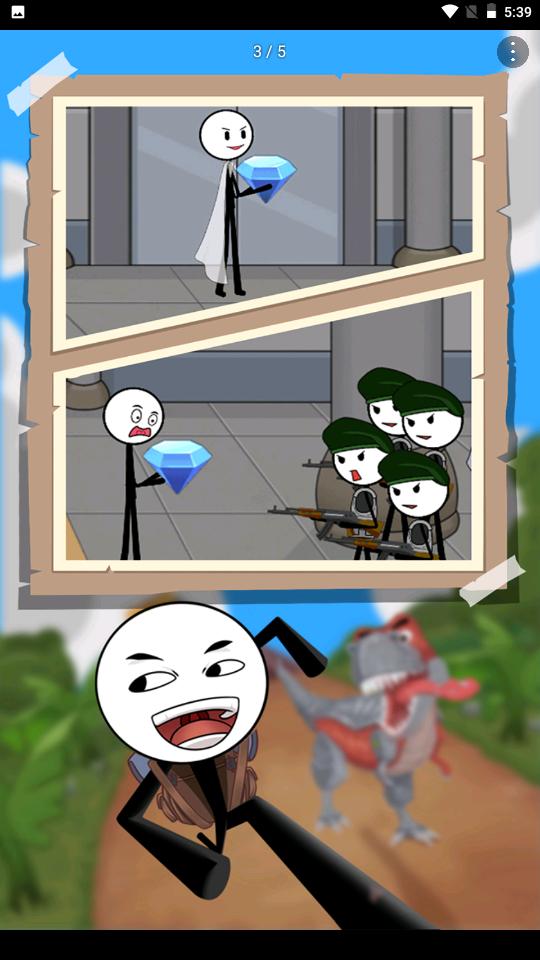 火柴人吃鸡赛截图2