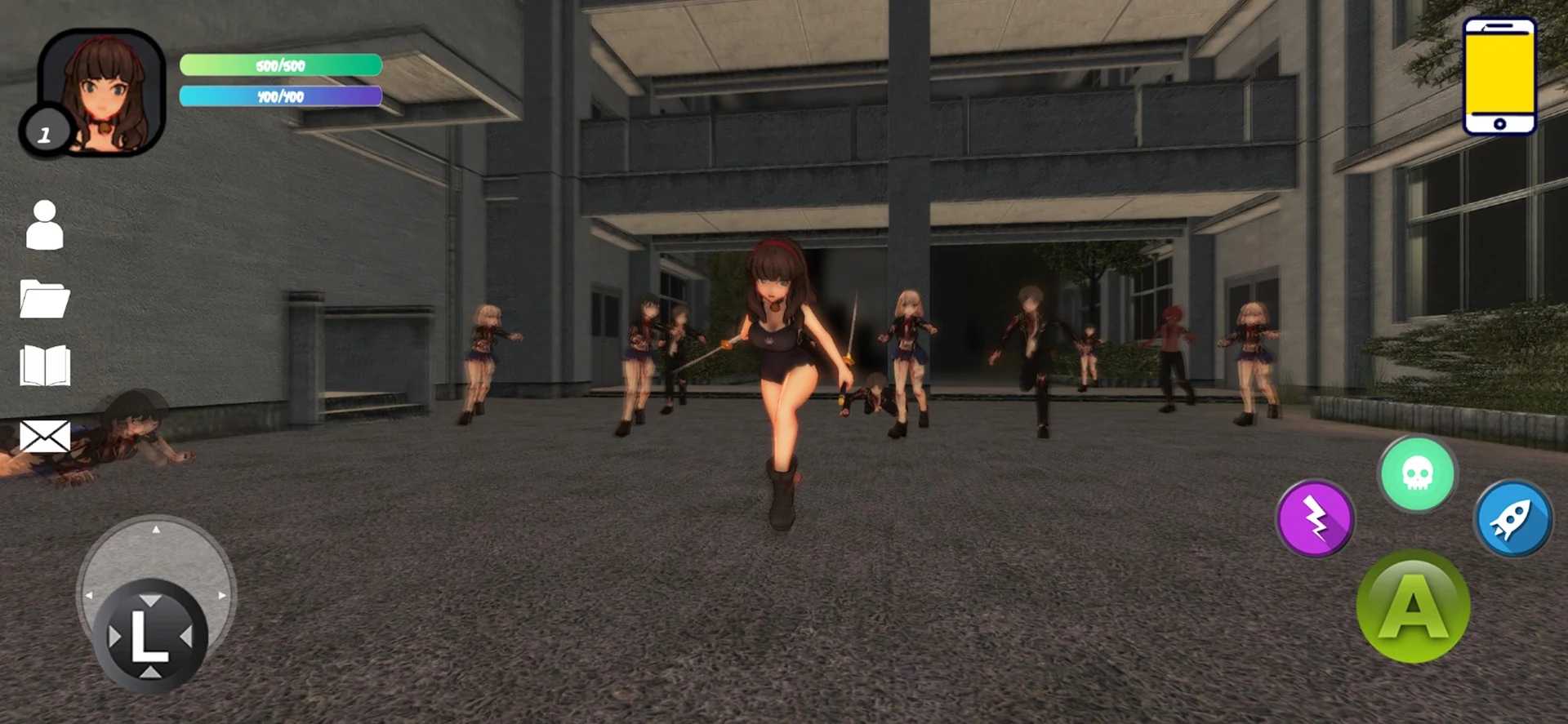 女子僵尸生存截图0