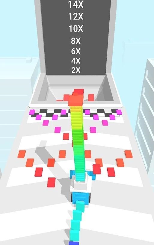 多米诺堆叠跑游戏官方安卓版（Domino Run） 截图1