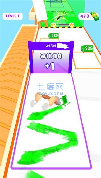 绘制笔刷跑酷游戏截图0