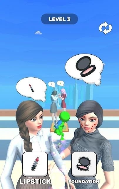 女巨人化妆截图0