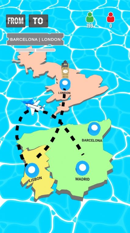 地图飞行模拟游戏官方版图片1
