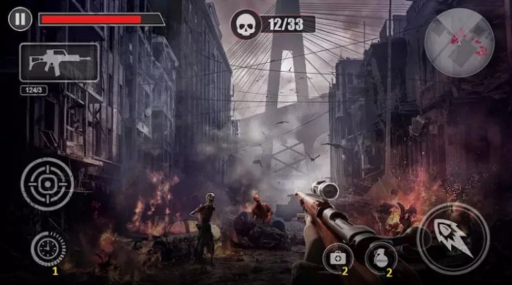 死亡射击僵尸射手截图2